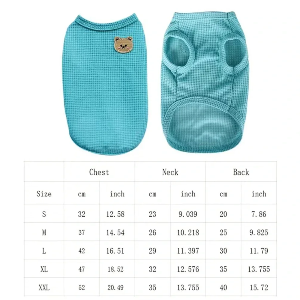 Kawaii Cute Waffle Tank for Cats or Small Dogs *3/$13*